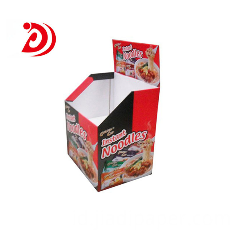 Layar bergelombang berdiri Corrugated display stand